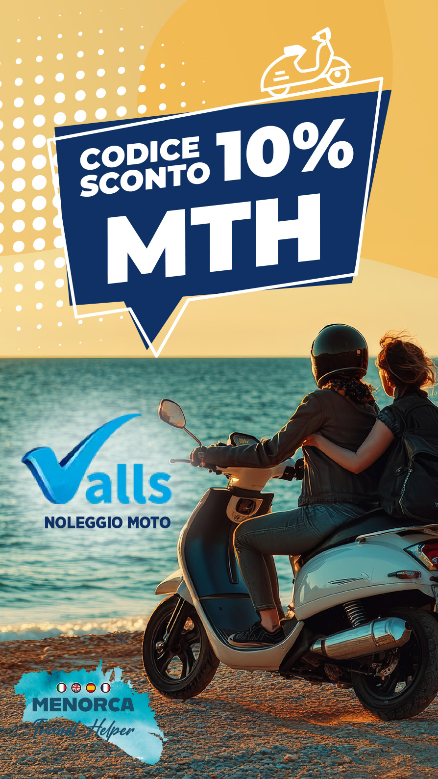 Motos Valls Menorca - Noleggio moto e scooter
